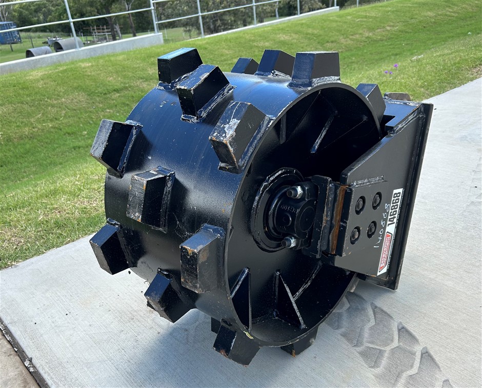 Compaction Wheel Attachment To Suit 3T Excavator(Unused)