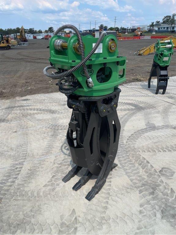 Hydraulic Rotating Grapple Attachment To Suit 5-10T Excavators(Unused)