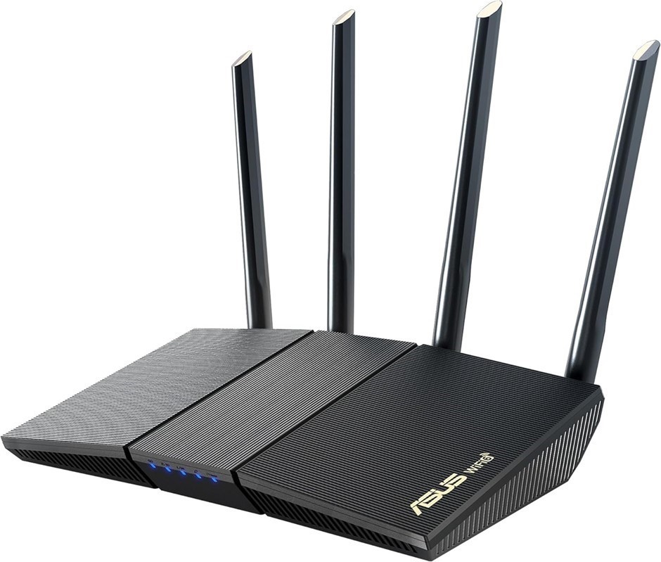 ASUS RT-AX1800S Dual Band WiFi 6 (802.11ax) Router supporting MU-MIMO and O
