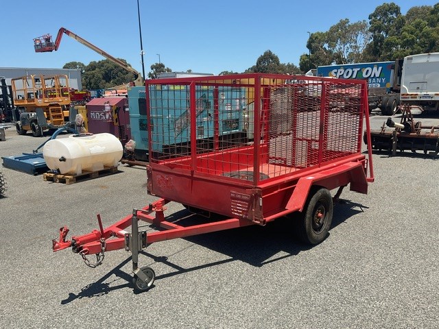 Cage Tandem Box Trailer