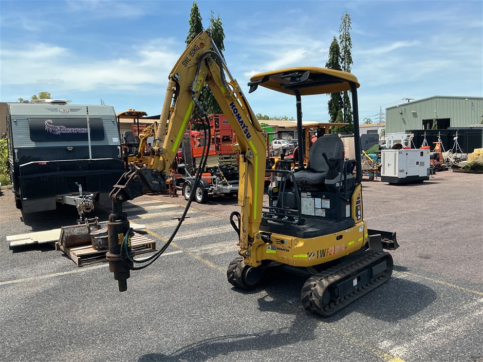 Komatsu PC18MR-3 Mini Excavator