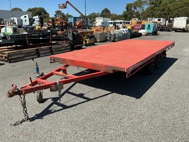 2017 U-Tow Flat Top Tandem Trailer