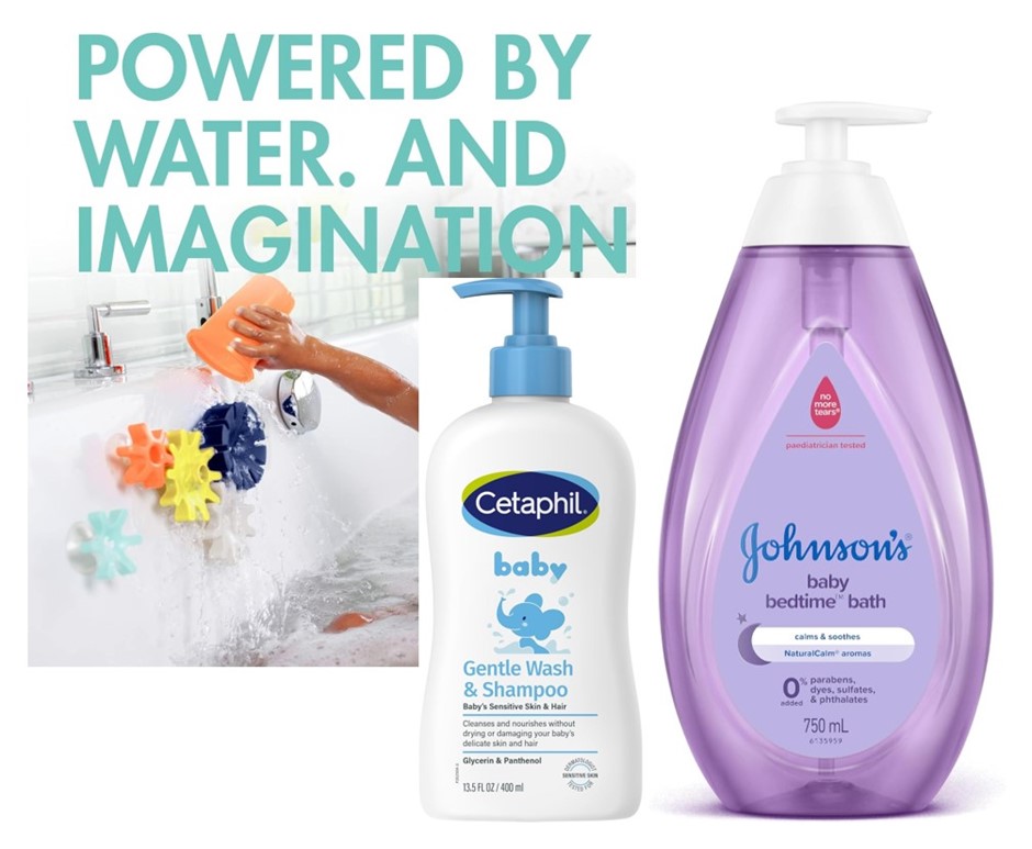 3 x Assorted Baby Bath Products, Comprising: 1 x BOON Bath Cogs (12M+), 1 x