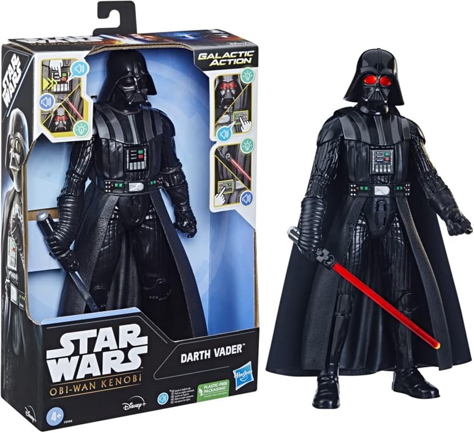 2 x STAR WARS Galactic Action Darth Vader Interactive Electronic 12-Inch-Sc