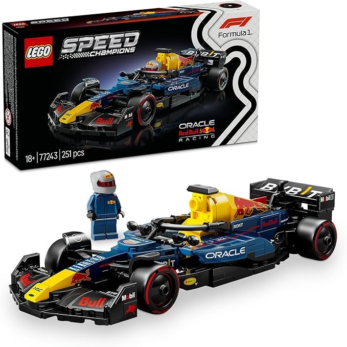 LEGO Speed Champions Oracle Red Bull Racing RB20 F1 Race Car, 77243. NB: da