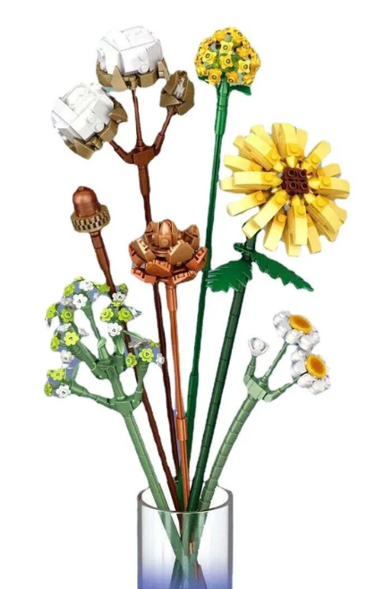 LOZ Mini Block Eternal Flowers II White Boquet (1670)