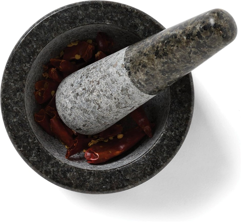 FOX RUN  Mortar and Pestle, 4.7 x 2.75 inch, Granite
