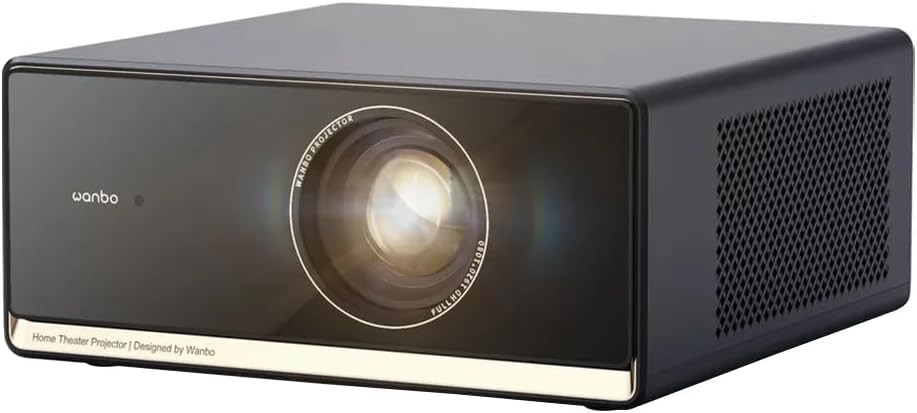 WANBO X5 Pro 2025 1100lm Full HD Smart LED Projector, Inc 4K HDR10 Support,