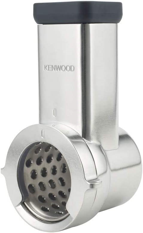 KENWOOD Rotary Slicer and Grater, Stand Mixer Attachment, KAX643ME, Silver.