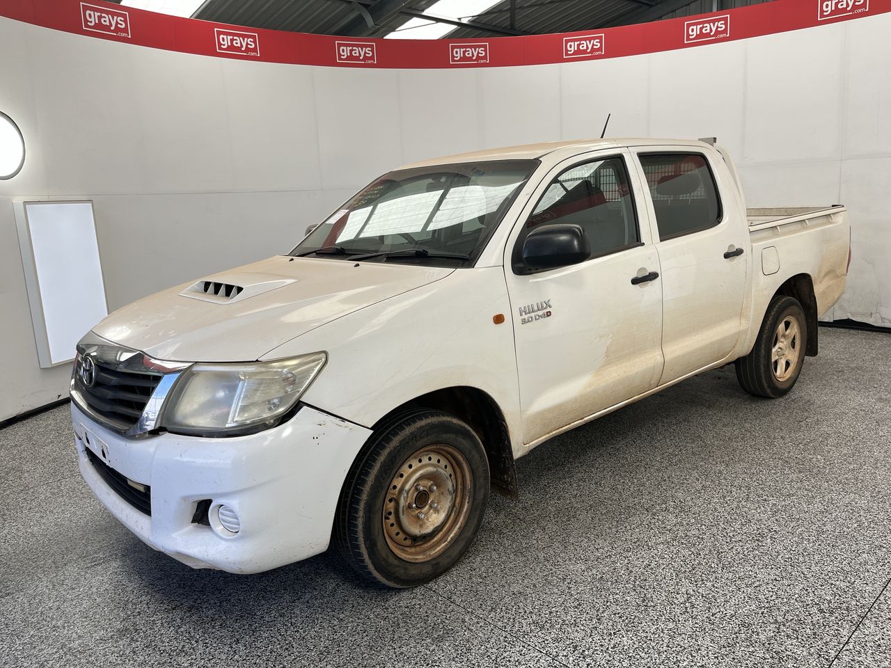 2012 Toyota Hilux 4X2 SR KUN16R Turbo Diesel Manual Dual Cab