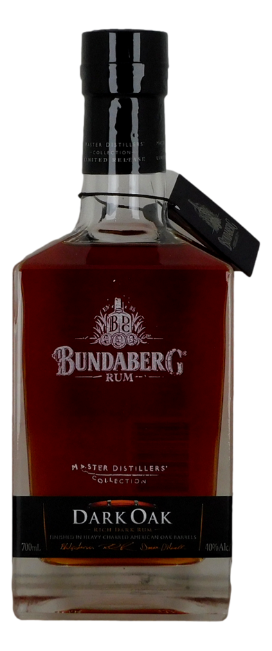 Bundaberg Rum Dark Oak 2012 (3x 700mL), QLD.