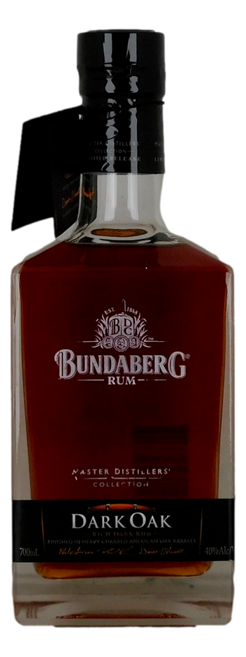 Bundaberg Rum Dark Oak 2012 (3x 700mL), QLD.