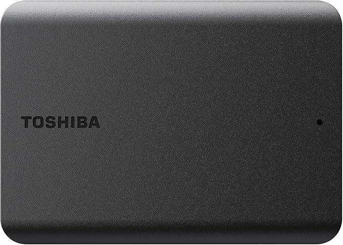Toshiba Canvio Basics 4TB Portable External Hard Drive USB 3.0, Black - HDT