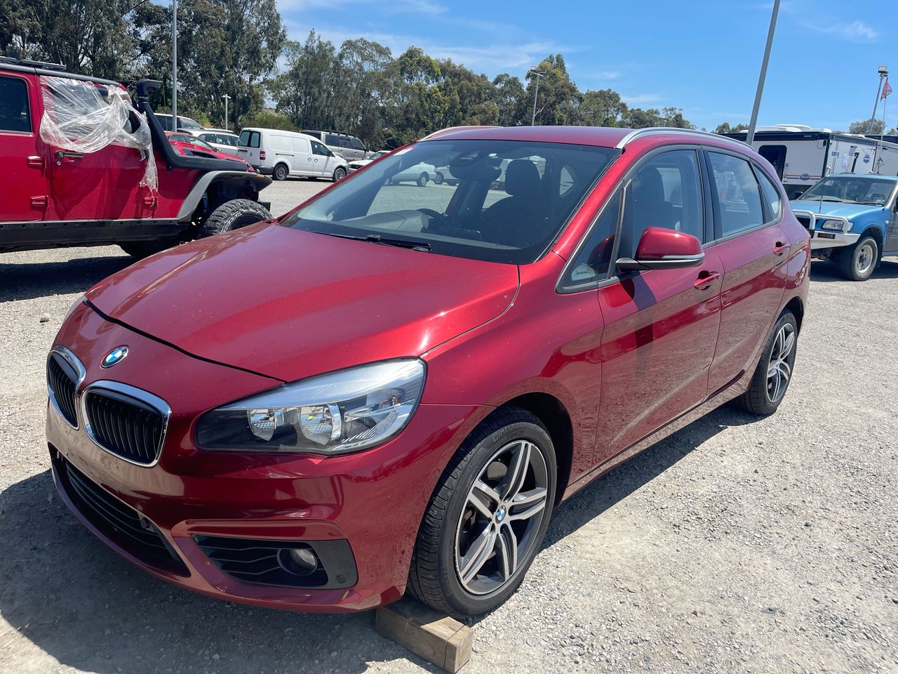 2015 BMW 2 Series Active Tour 218d F45 Turbo Diesel Auto - 8 Speed Wagon