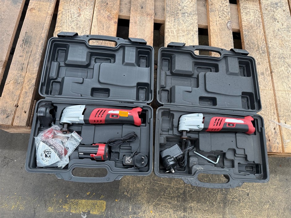 10.8V Lithium Ion Cordless Multifunction Tool x 2 units