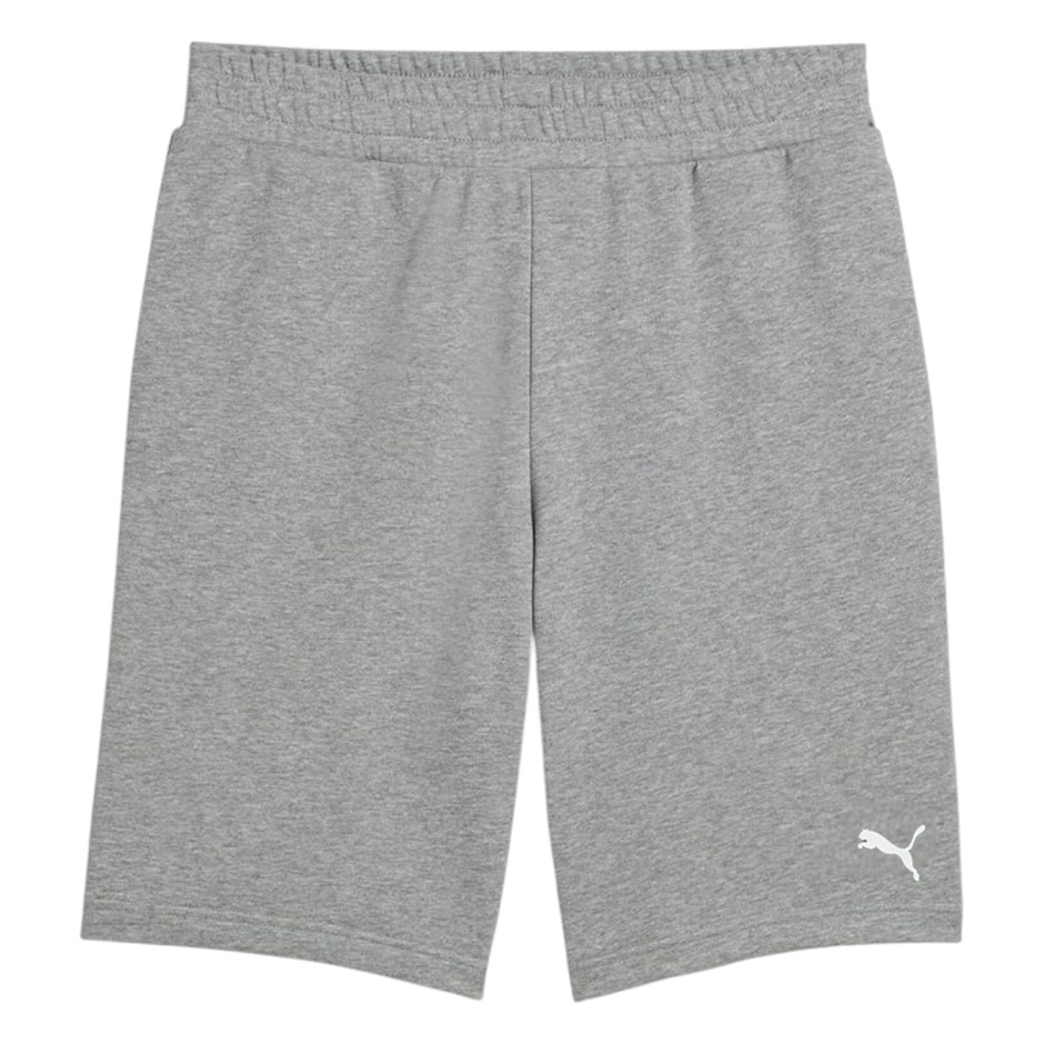 PUMA Men's Tad Essentials 8" Knit Short, Size S, 70% Cotton, MediumGrayHeat