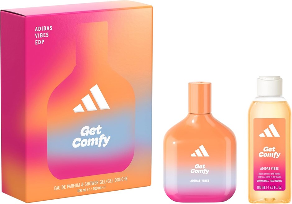 ADIDAS Vibes Giftset including Get Comfy Eau de Parfum and Shower Gel