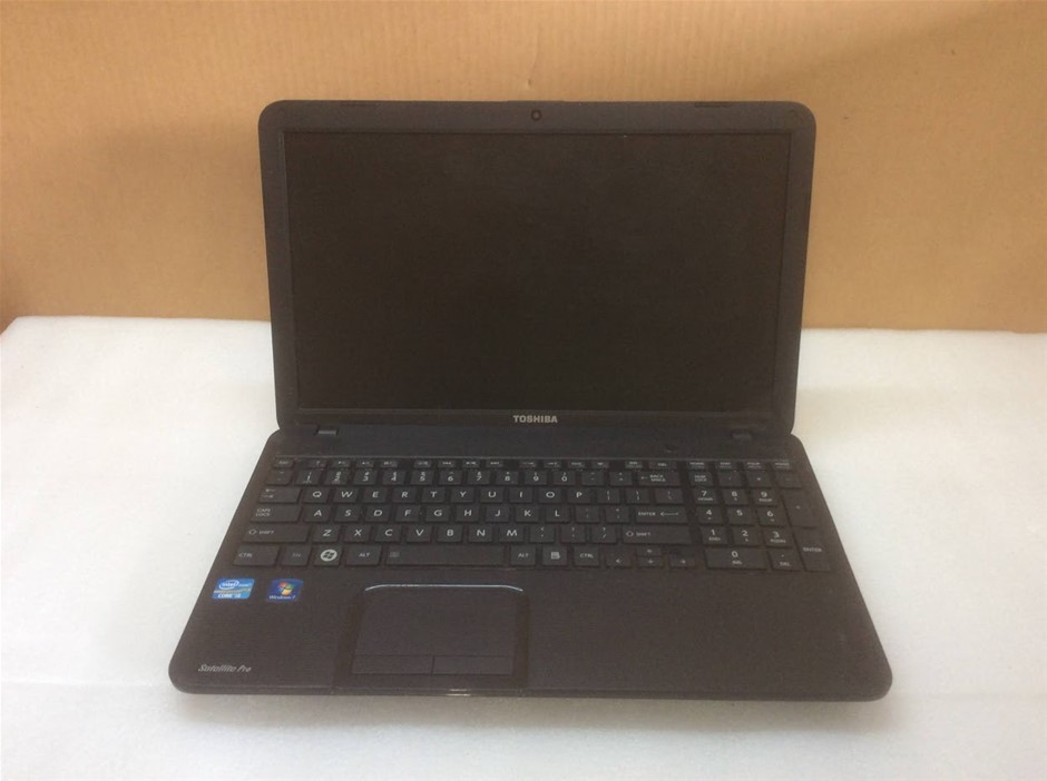 TOSHIBA SATELLITE PRO C850 Laptop I5-2450M 4GBRAM 320GB Black