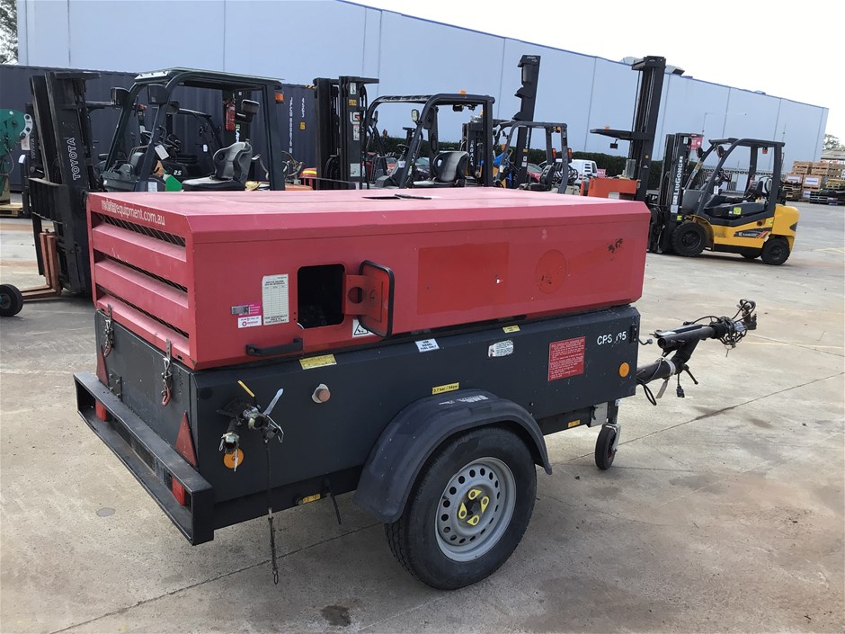 Redstar CPS 185 Trailer Mounted Compressor