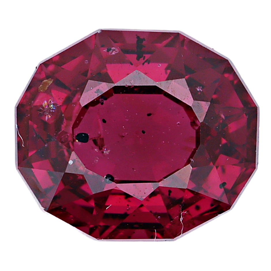 3.84 Carats Reddish Pink Rhodolite Garnet