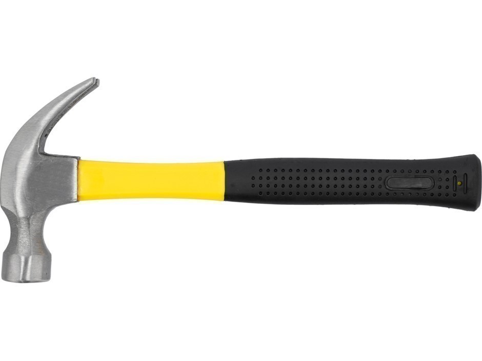 2 x VOREL Claw Hammers with Tubular Steel Handle, 600g.