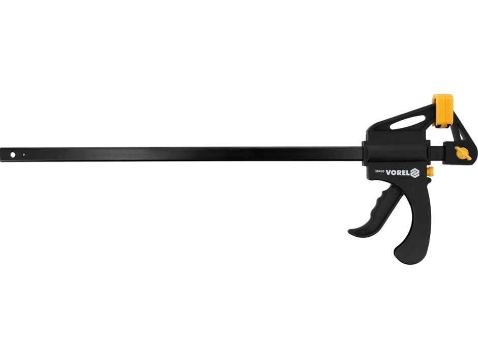 2 x VOREL 350mm Plastic Quick Release Clamps.