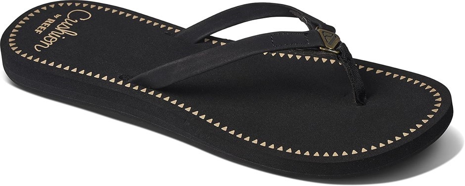 REEF Women's Cushion Devynn Sandals, Size US10 / EU41, Black, CI6814. Buye
