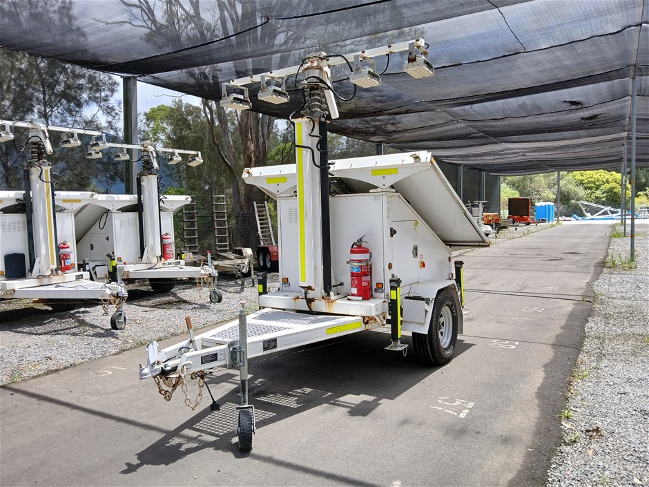<p>2019 Generators Australia Single Light Tower Trailer</p>