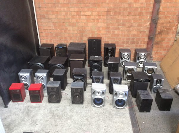 Kenwood/PHILIPS/Sony/Panasonic Mixed Brand and Model Speaker System