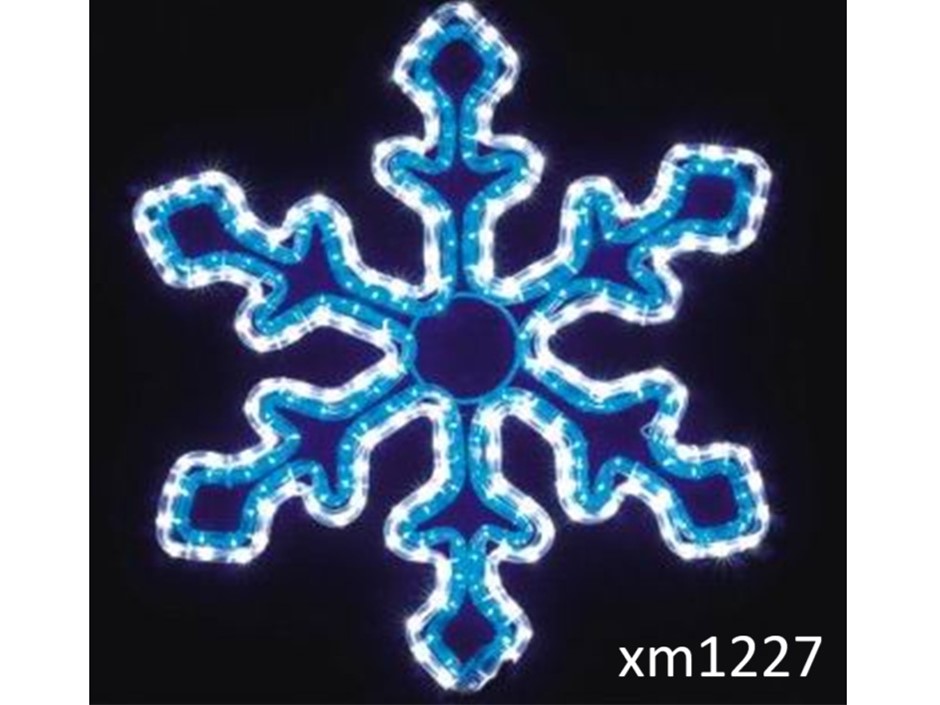 Christmas Light - Snowflake LED (with controller) 60cm x 60cm - NEW xm-1227