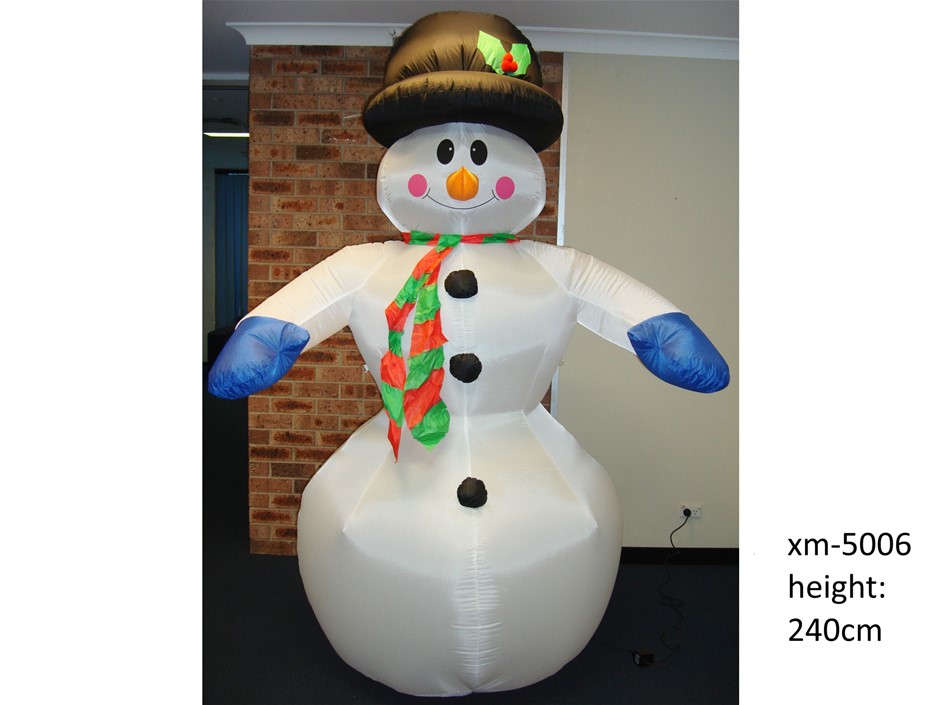 Christmas Inflatable decoration - Frosty the Snowman 240cm(H) - NEW xm-5006