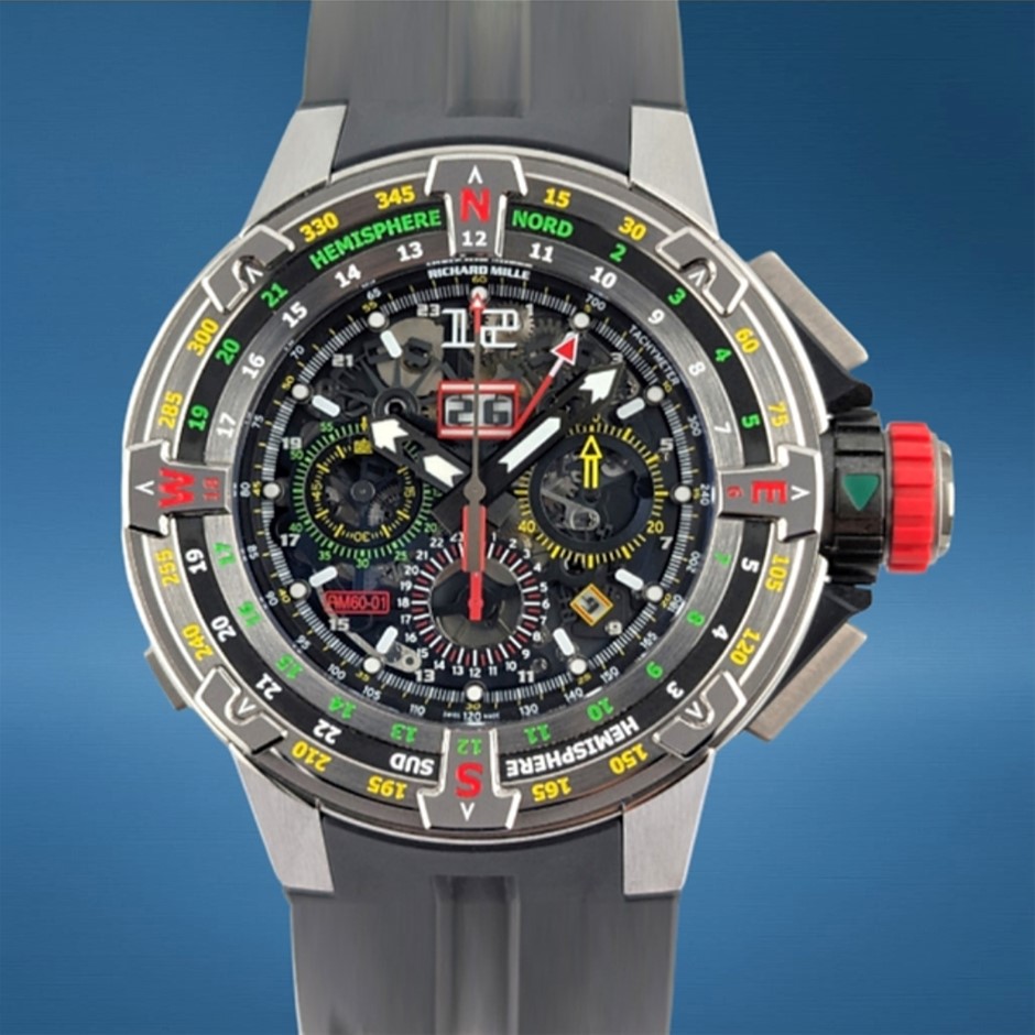 Richard Mille RM60-01 Regatta Flyback Chronograph 50mm 2021 BxP