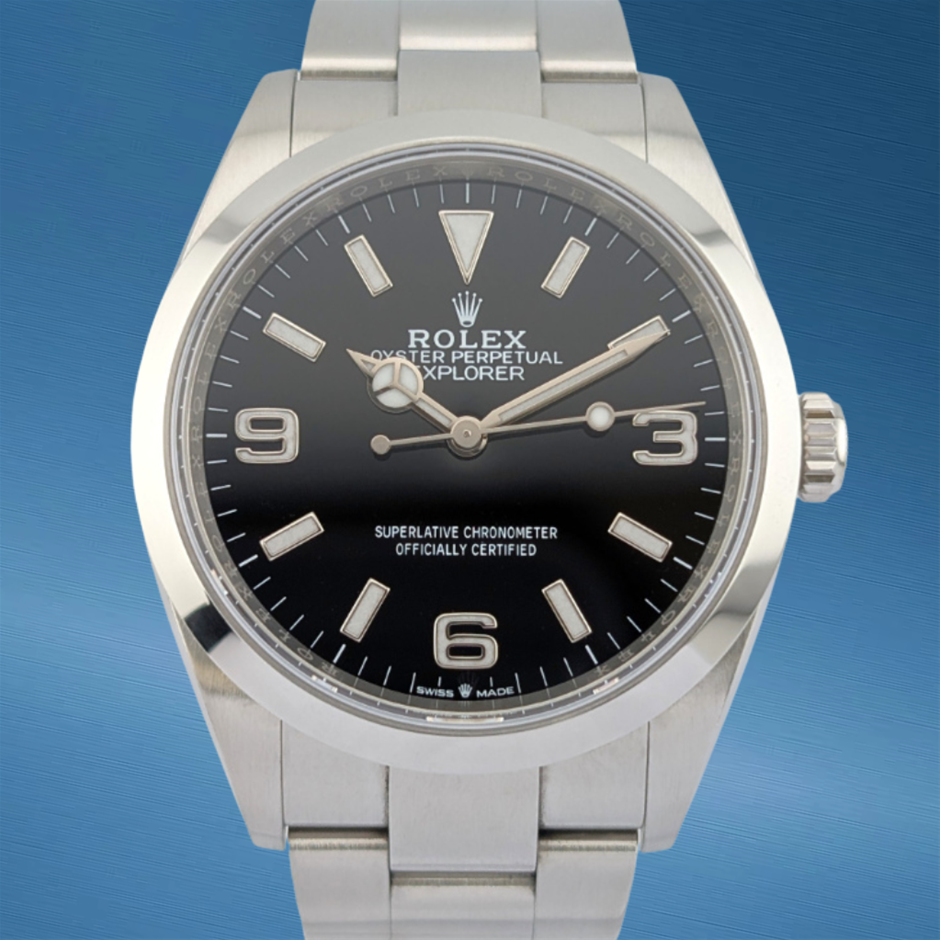 Rolex Explorer 36 124270 Stainless Steel 2021 Model BxP