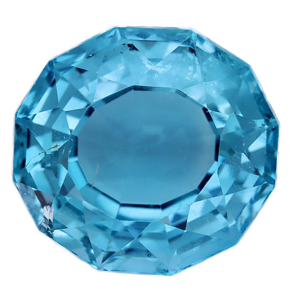 19.35 Carats Blue Topaz