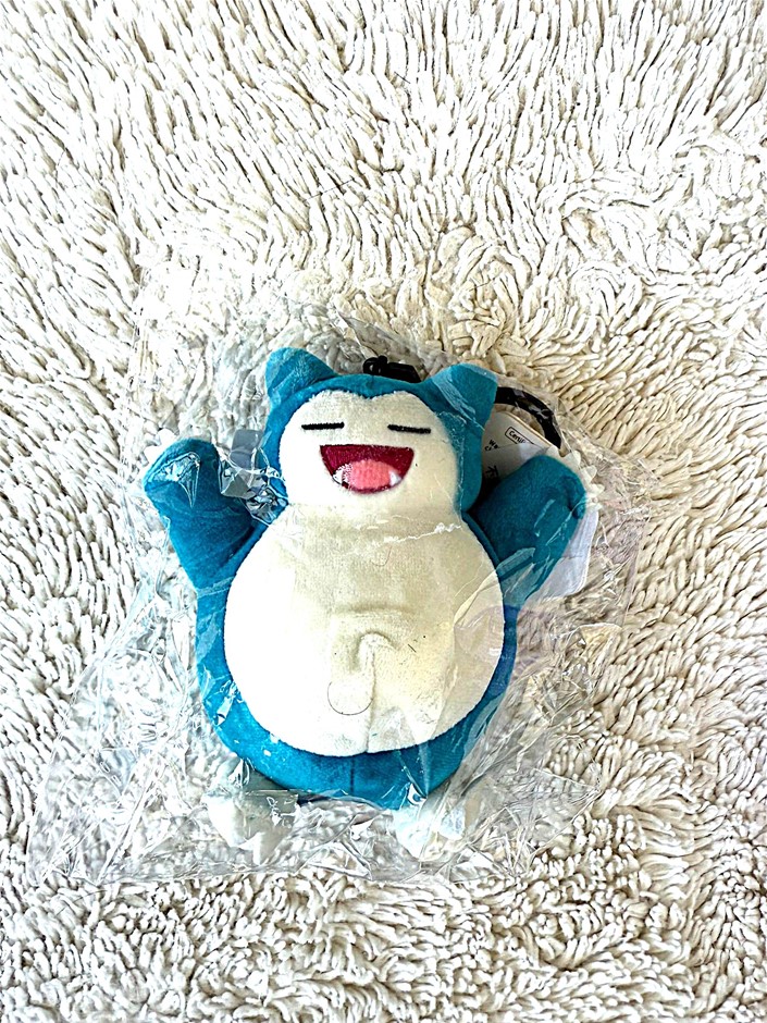 Snorlax Pokémon plush soft mini collectible