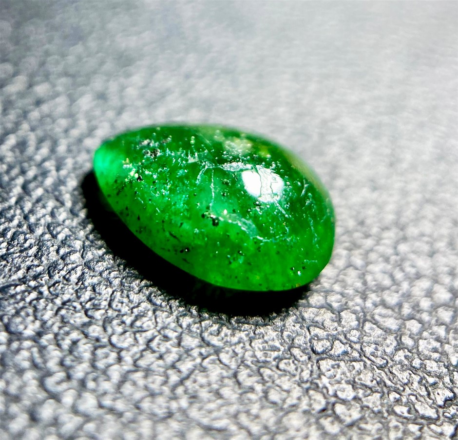 1.20 CT Quality Natural Vivid Green Gemmy Emerald