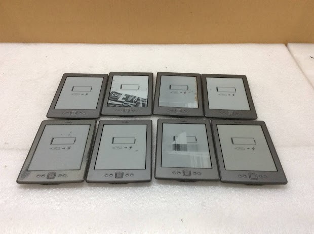 Amazon Kindle Mixed Model e-readers (Lot of 8)