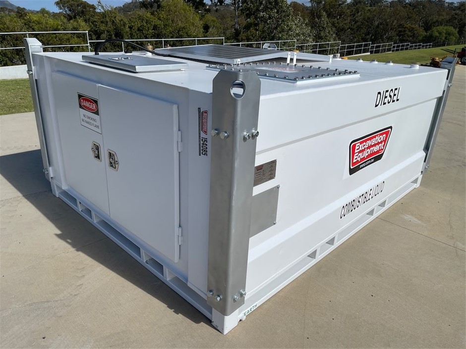 4500 Litre Bunded Fuel Storage Cube / Tank (Unused)