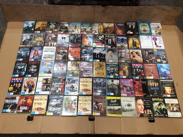 Mix Type DVDs (Lot of 72)