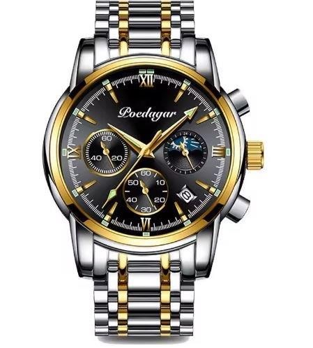 High Quality Simulated Diamond Men's Quartz Watch