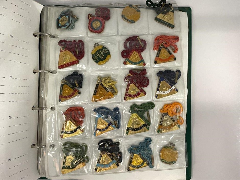 Approx. 98 x Asstd VATC and AU Tasmania Racing Club Members Badges