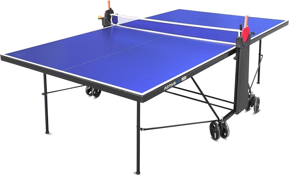 ACTIVEGO Loop Quick Fold Table Tennis Ping Pong Table. NB: Opened box