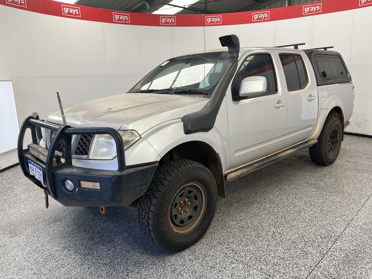 2010 Nissan Navara ST (4x4) D40 Turbo Diesel Manual Dual Cab