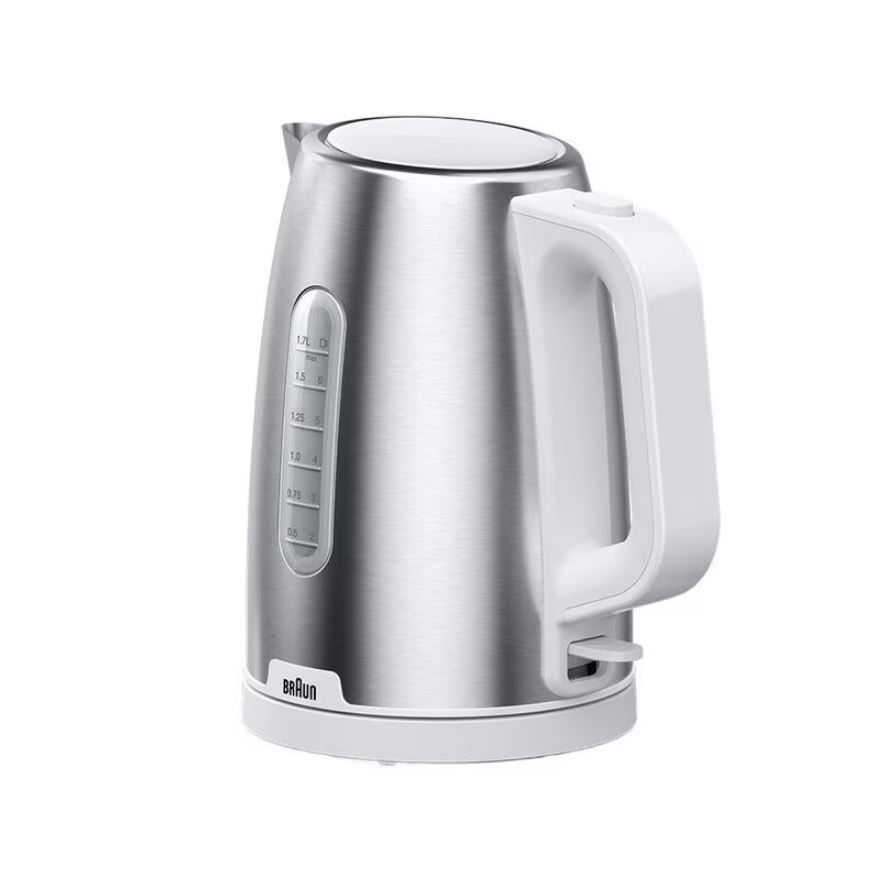 BRAUN PurShine Electric Kettle, Model WK 1500 WK102AI, White.