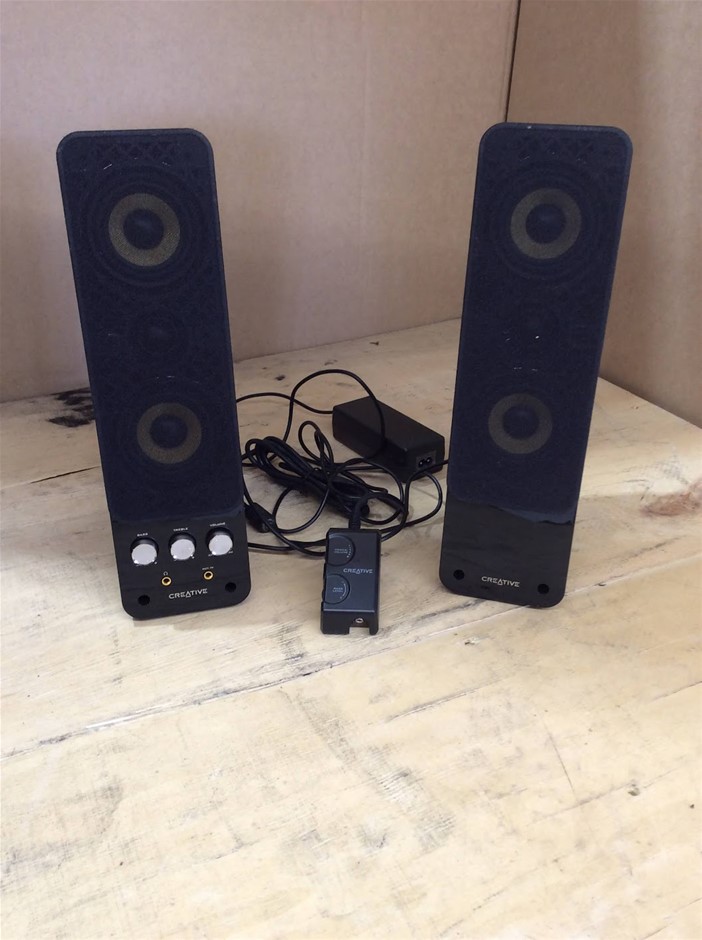 Creative Gigaworks T40 Series II Speakers (Lot of 2)