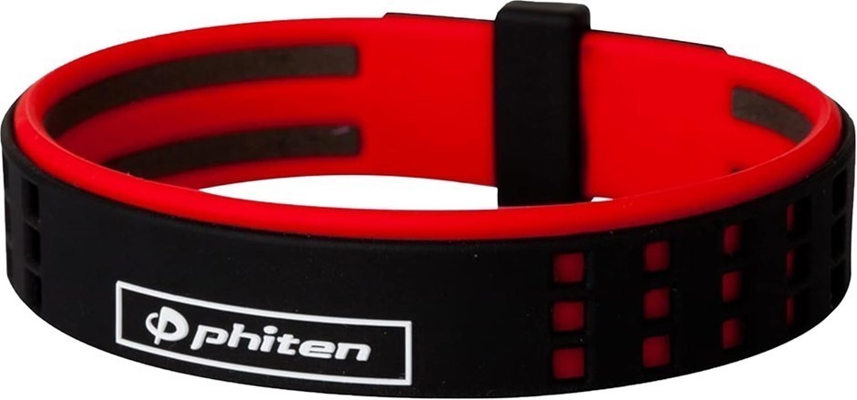Phiten DUO Titanium Bracelet - Waterproof Sports Silicone Bracelet Wristban