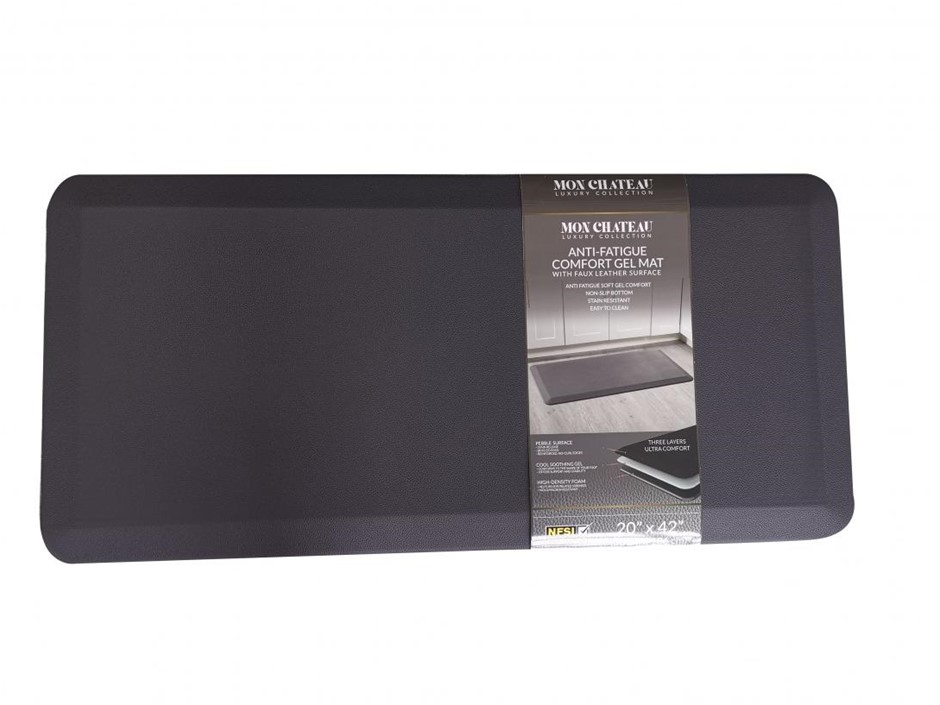 MON CHATEAU Anti-Fatigue Comfort Gel Mat, 50cm x 106cm, Brown. NB: Not in o