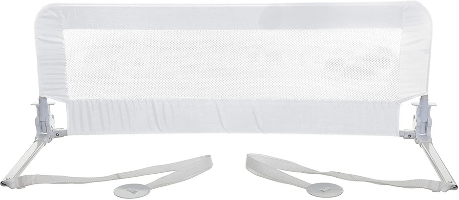 DREAMBABY Phoenix Bed Rail, Colour: White, 110 x 45.5cm. NB: Minor use
