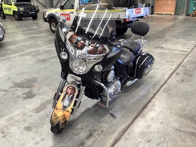 <p>2014 Indian  Chief Motorcycle</p> -WOVR REPAIRABLE