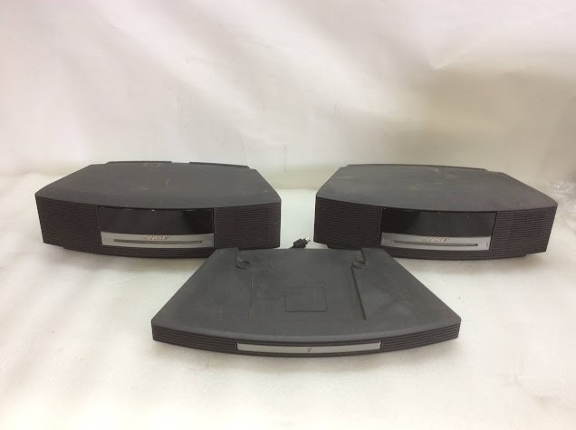 Bose Wave music system III&Bose 412534 SoundTouch Pedestal (Lot of 3)
